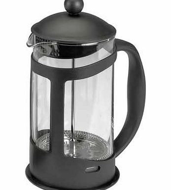 Unbranded 8 Cup Black Cafetiere