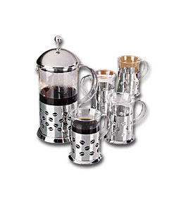 8 Cup Coffee Bean Cafetiere