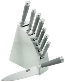 8 Piece Stellar Sabatier Knife Block Set with