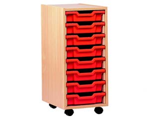 Unbranded 8 tray mobile storage unit