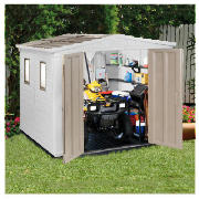 Unbranded 8 x 8 Plastic Apex Shed