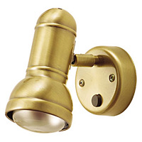 Unbranded 800 1SWAB - Antique Brass Spot Light