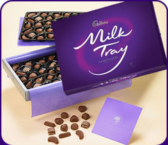 Unbranded 800g Milk Tray