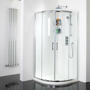 Unbranded 800mm Quadrant Shower Enclosure Tray and Waste
