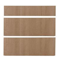 800mm Wide Pan Drawer Fronts - Pack T Cherry Style Modern