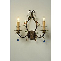 Unbranded 8031 2W AGMC - Antique Gold Wall Light
