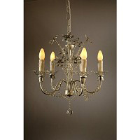 Unbranded 8038 5H SL - Silver Chandelier