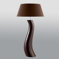 Unbranded 8084 60BR - Brown Ceramic Table Lamp