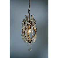 This is an ideal chandelier for smaller rooms it