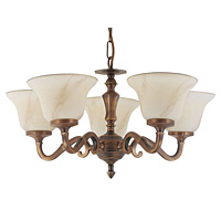 Traditional Georgian cast brass hanging pendant light in an antique brass finish which can be used w