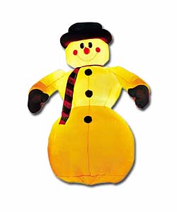 8ft Inflatable Light-up Snowman