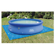 Unbranded 8ft Square Ground Cloth for Pool