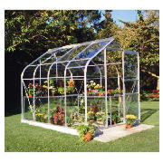 Unbranded 8x6 Supreme Aluminium Greenhouse Toughened Glass