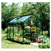 Unbranded 8x6 Supreme Greenframe Greenhouse Toughened Glass