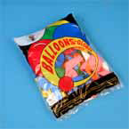 9`` balloons, assorted colours bag 100