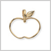 9 Carat Gold Apple Pendant