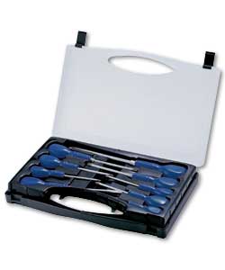 9 screwdrivers made from chrome vanadium steel