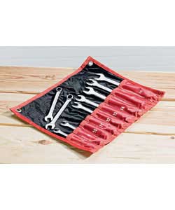 9 Piece Metric Spanner Set