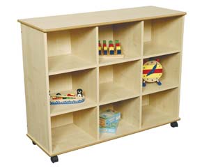 Unbranded 9 section storage unit