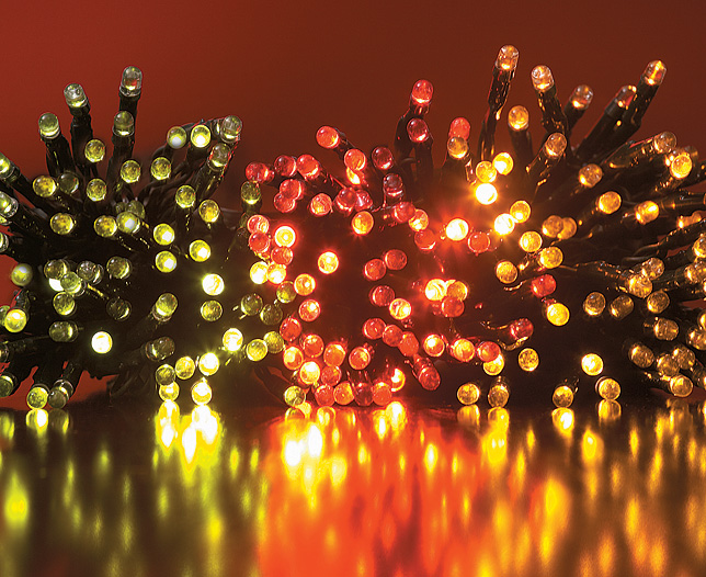 Unbranded 90 RedGreenYellow B/O LED Lights - half price offer