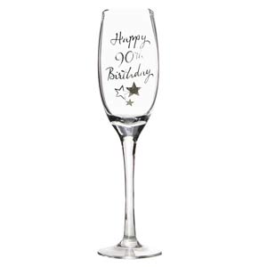 Unbranded 90th Birthday Champagne Flute