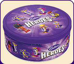 Unbranded 950g Tin Heroes