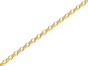 Unbranded 9ct-Gold-1mm-Wide-Lightweight-Round-Link-Belcher-Chain--18-189873