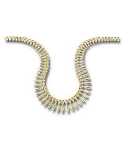 9ct Gold 41cm/16in Cleopatra Style Necklet