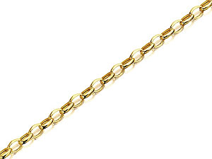Unbranded 9ct-Gold-4mm-Wide-Belcher-Chain--20-189321