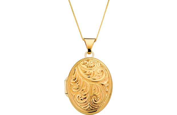 Unbranded 9ct Gold and Sterling Silver Family Locket Pendant