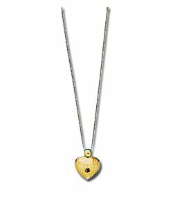 9ct Gold Artizan Heart Pendant