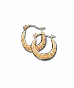 Carat Ct Gold Creole