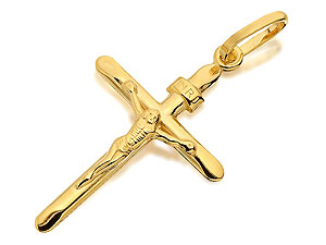 Unbranded 9ct-Gold-Crucifix-186380
