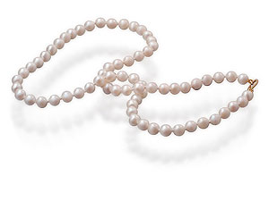 Unbranded 9ct-Gold-Cultured-Pearl-Necklace-109585