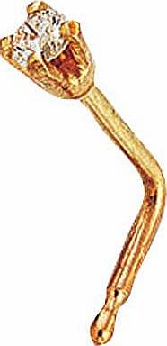9ct Gold Diamond Nose Stud