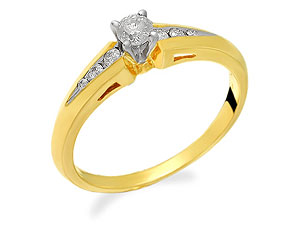 Unbranded 9ct-Gold-Diamond-Ring--0.25ct-045102