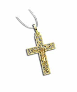 9ct Gold Filigree Crucifix