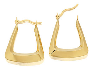 Unbranded 9ct-Gold-Handbag-Creole-Hoop-Earrings-074380