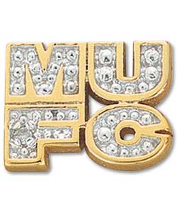 Diamond set rhodium plated