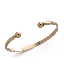 9ct Gold Mens Torque Bangle
