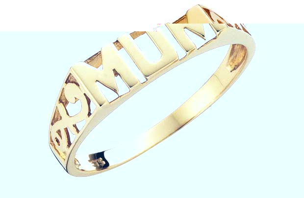 Unbranded 9ct Gold Mum Ring