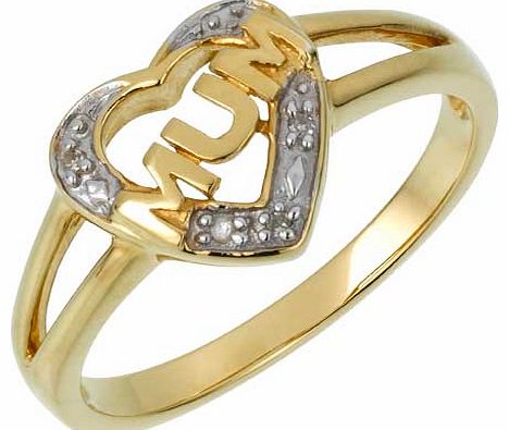 Unbranded 9ct Gold Plated Sterling Silver Crossover