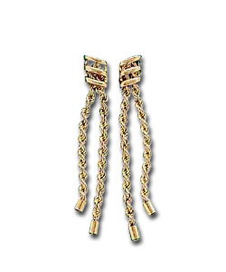 9ct Gold Rope Drops