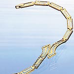 9ct. Greek Key Bracelet