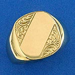 9ct. Mens Signet Ring
