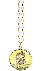 9ct St. Christopher Pendant