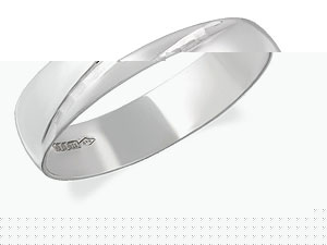 Unbranded 9ct White Gold and Diamond Wedding Ring 182414