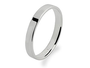 Unbranded 9ct White Gold Brides Wedding Ring 182323-K