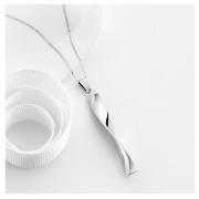Unbranded 9ct white gold pendant