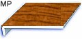 9mm x 150mm x 5m cover board Light Oak -  Light